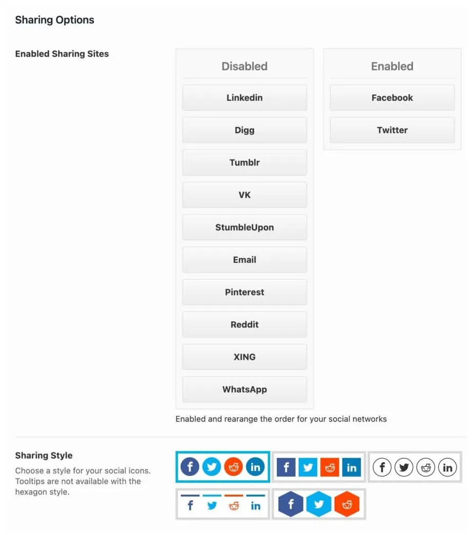 Kadence simple share add to posts kadence wp