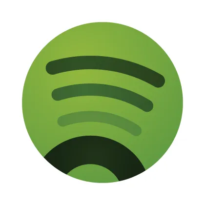 Spotify icon vector