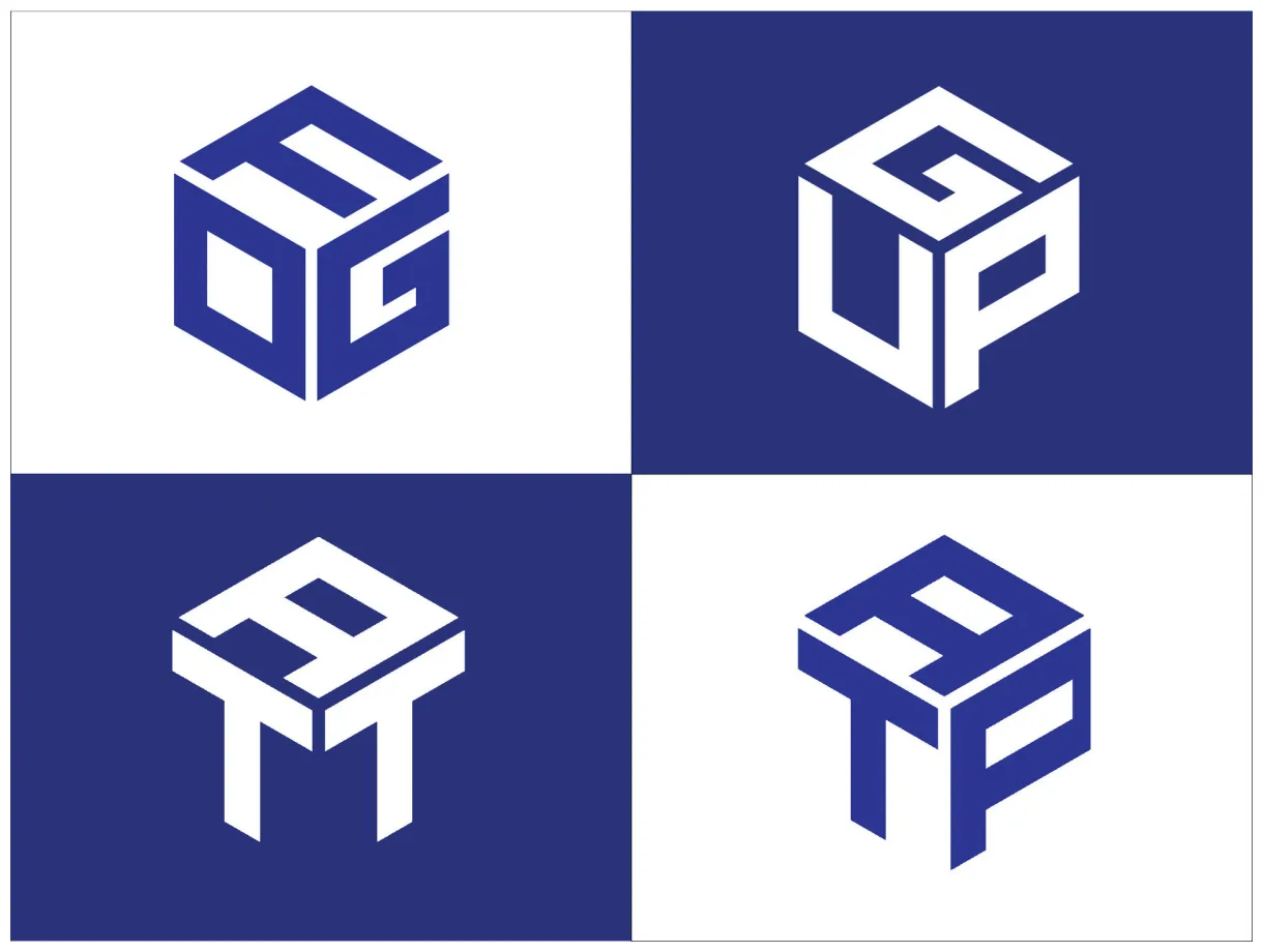 Square grid logos 49750153 vector art at vecteezy