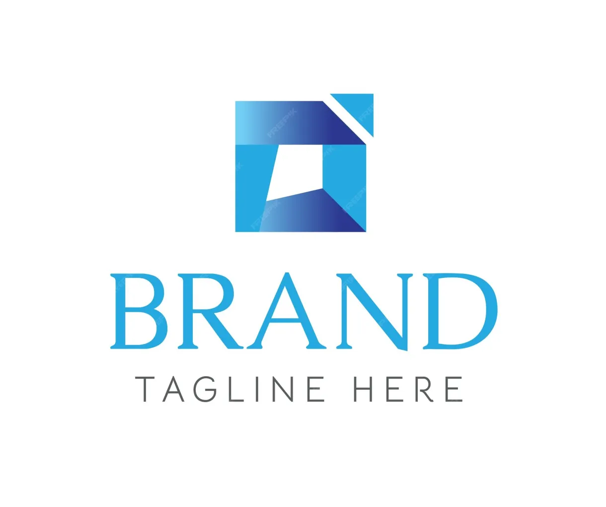 Premium vector square logo icon design template elements usable for