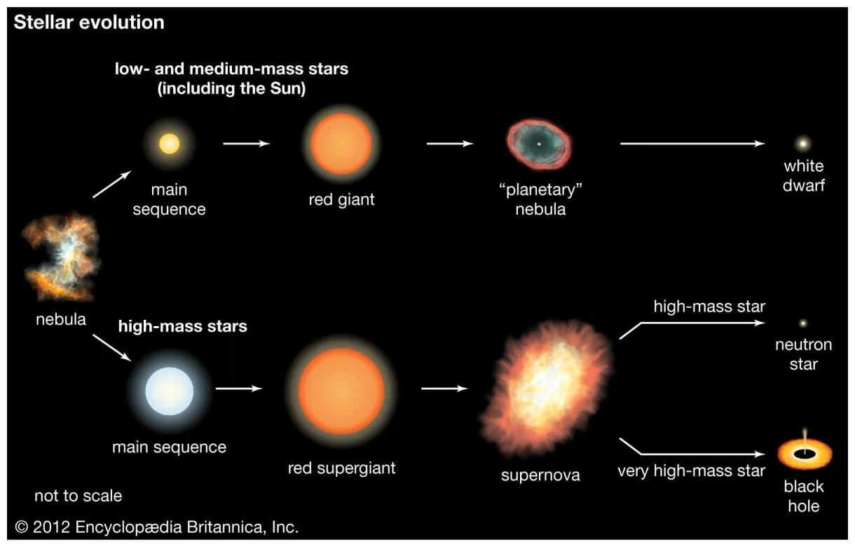 Astronomy star formation, evolution, processes britannica