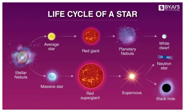 Life cycle of a star life cycles, star life cycle, life cylce