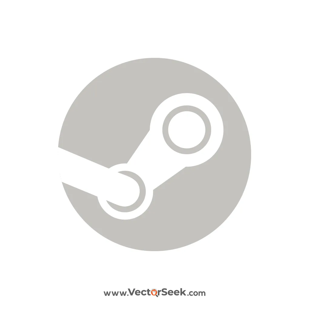Steam logo in png svg vector format