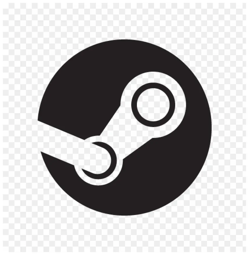 Steam logo symbol vector toppng