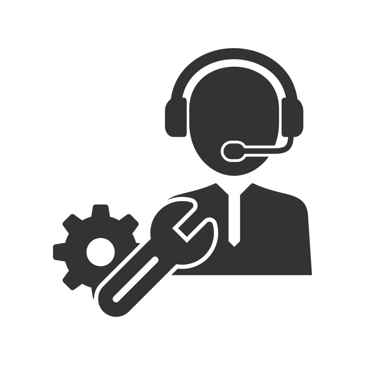 Technical Support Glyph Icons 345523 Vector Art at Vecteezy