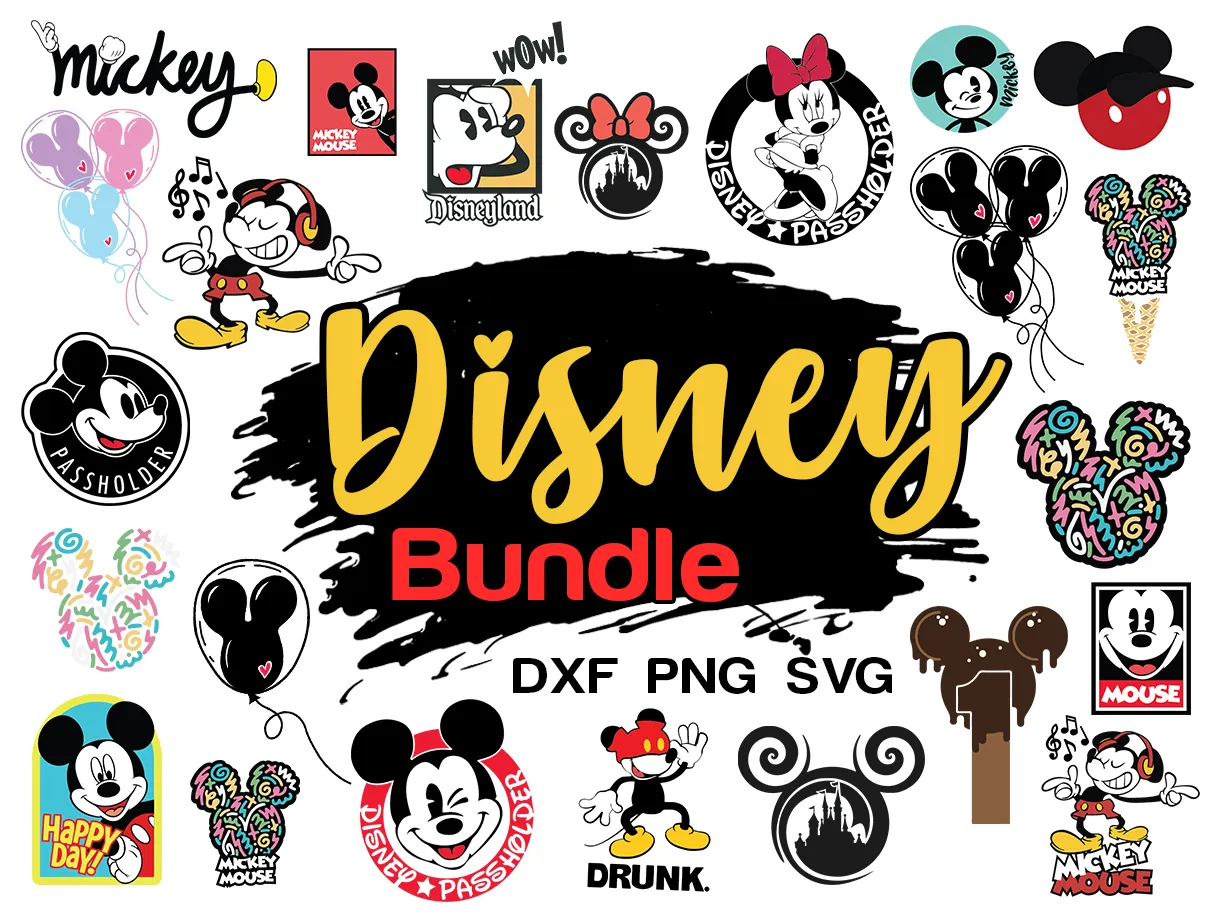 Mega disney bundle svg over 6k+ svg files bundle cricut