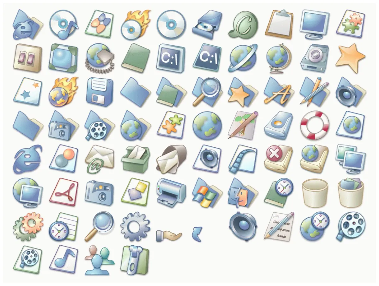 16 Windows System Icons Download Images - Microsoft Windows XP Icons