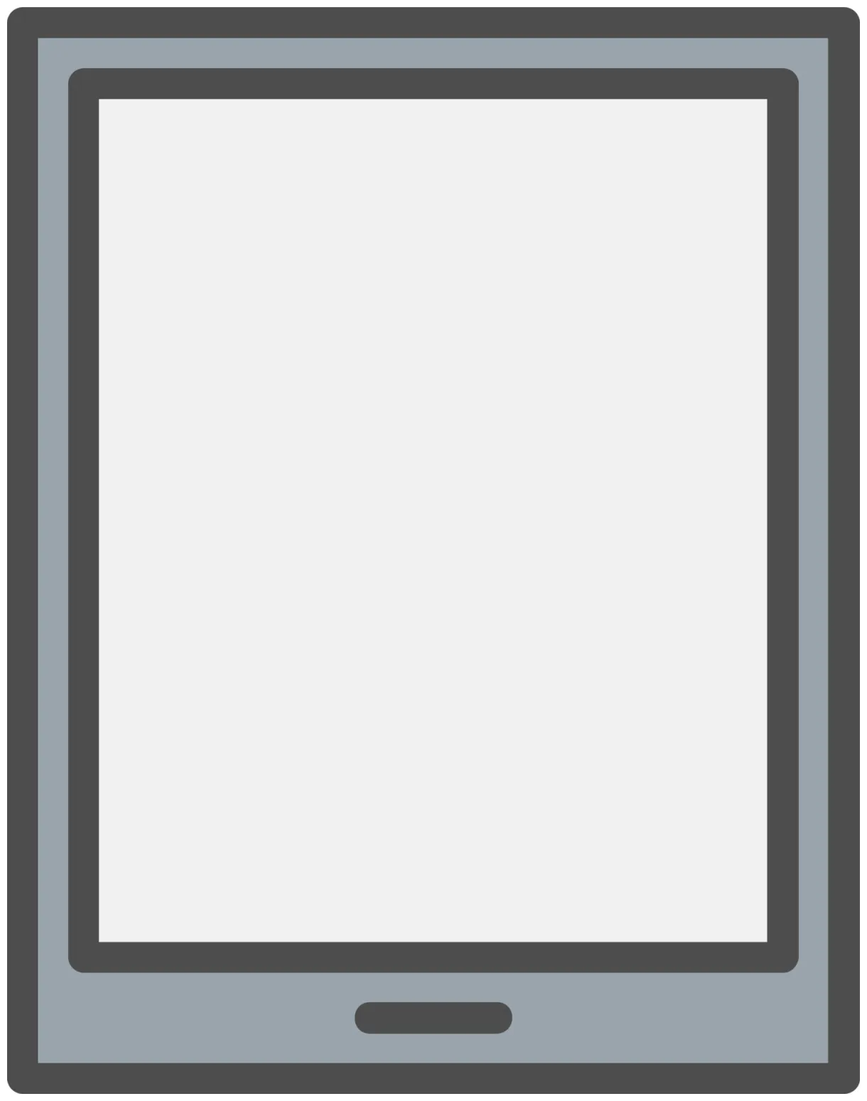 Tablet vector icon 15757931 vector art at vecteezy