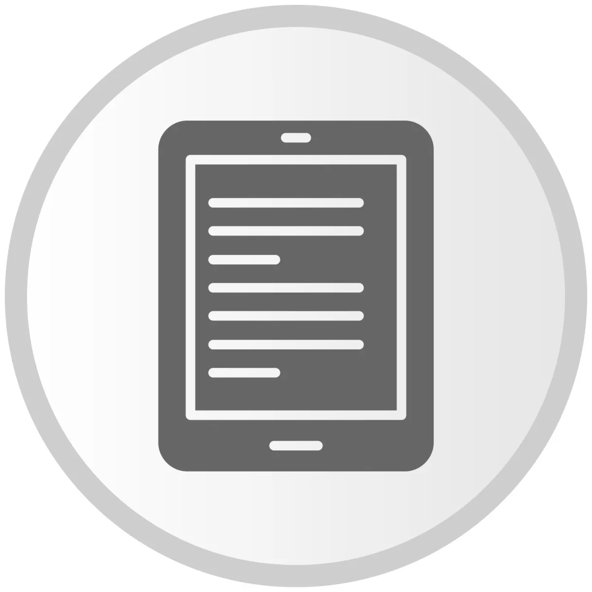 Tablet vector icon 16499236 vector art at vecteezy