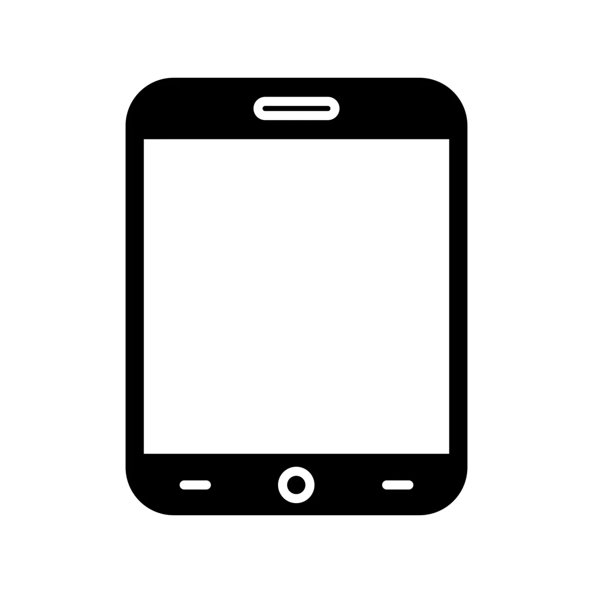 Tablet vector icon 14716801 vector art at vecteezy