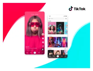 TikTok App Redesign - Free Figma Resource | Figma Elements