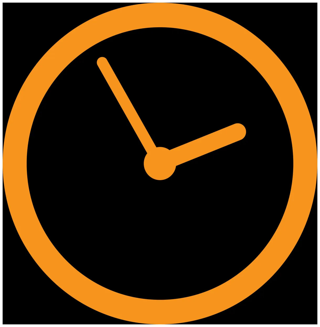 Time clock icon sign design 9341960 png
