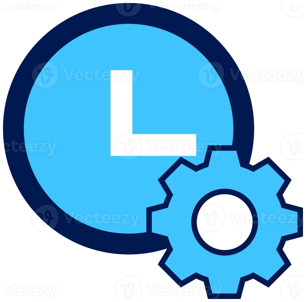 clock time icon 34954376 PNG