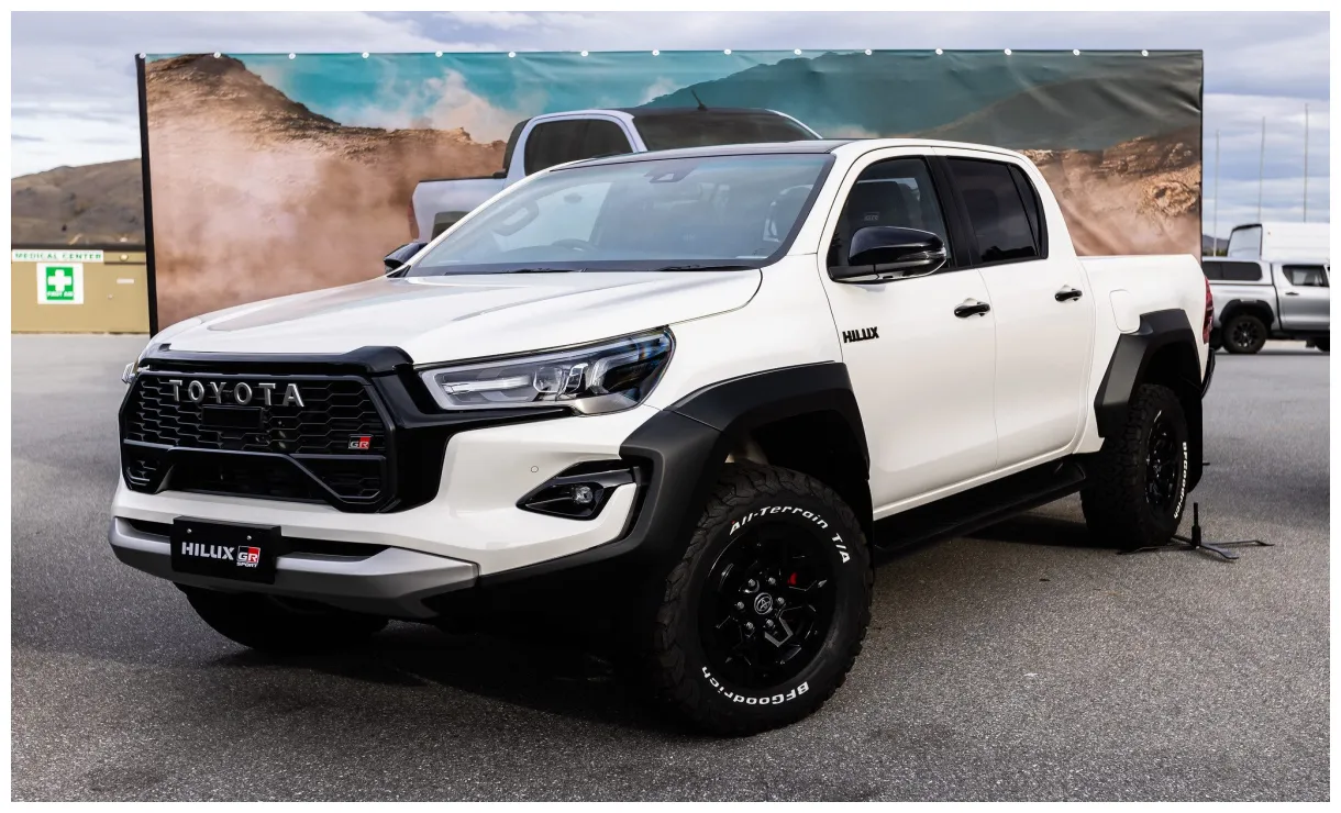 Toyota hilux gr sport surprise reveal and pricing announced tarmac