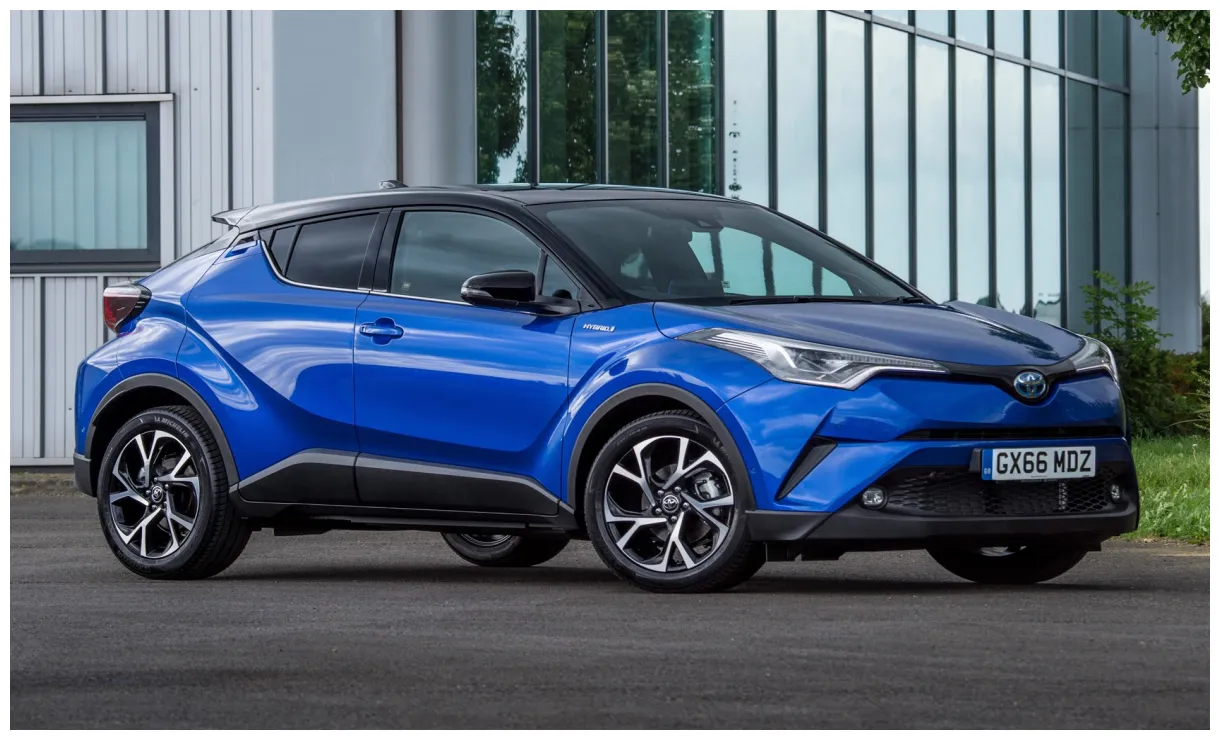 Four out of ten toyota cars in the uk are now hybrids car magazine printable coloring page