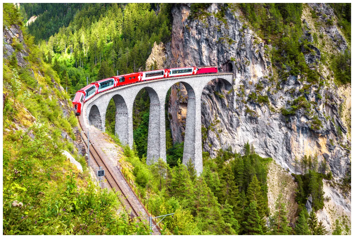 Europe les 5 lignes de train les plus incroyables