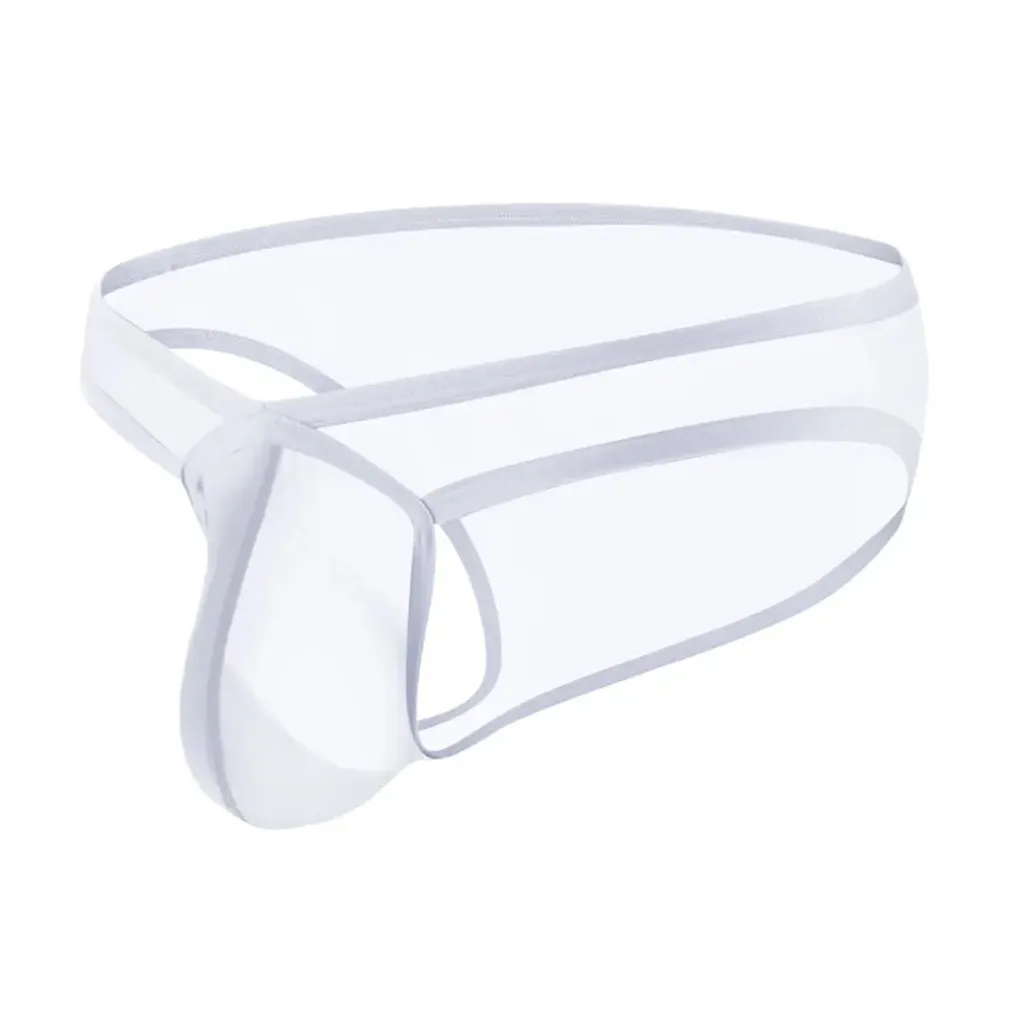 Adannu men's ultra-thin 0.01mm mesh briefs sexy, micro-elastic & sof