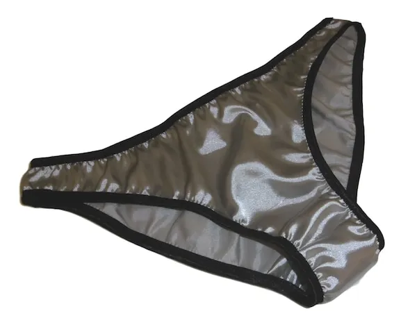 Silver grey shiny satin plain simple low rise sissy panties etsy printable coloring page