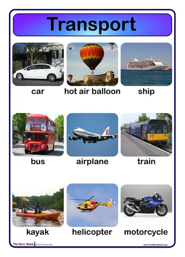 Posters! transport, insects, pets, farm animals, sea animals, etc