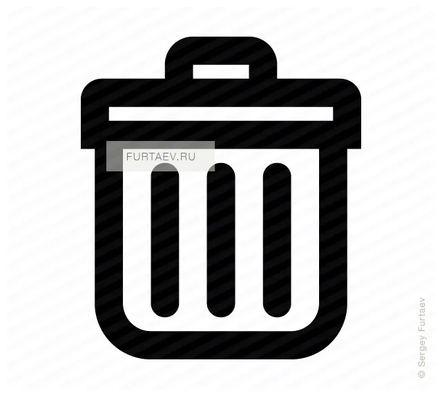 Trash can vector icon #149417 free icons library
