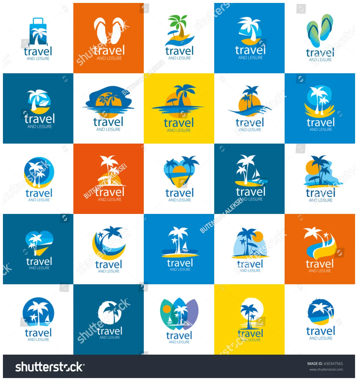 Vector logo travel stock vector 430347565 shutterstock