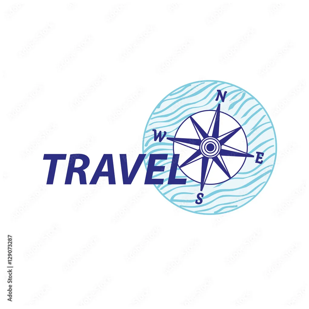 Vector logo travel stock vector adobe stock