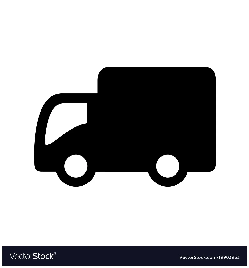 Truck icon vector vectorstock printable coloring page