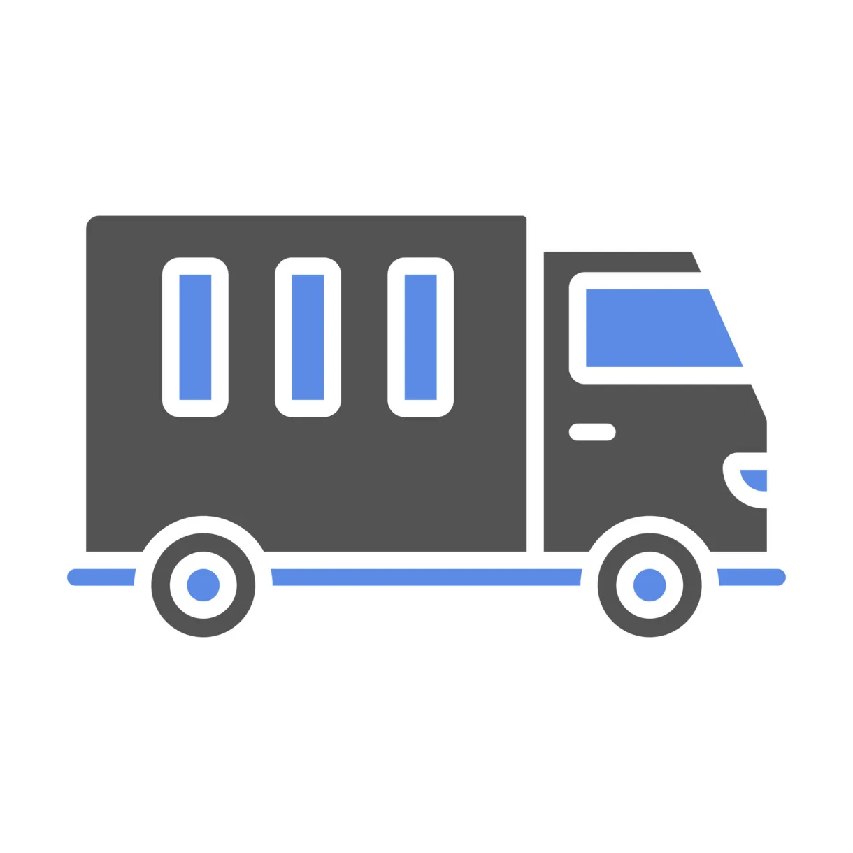 Truck vector icon style 22407964 vector art at vecteezy