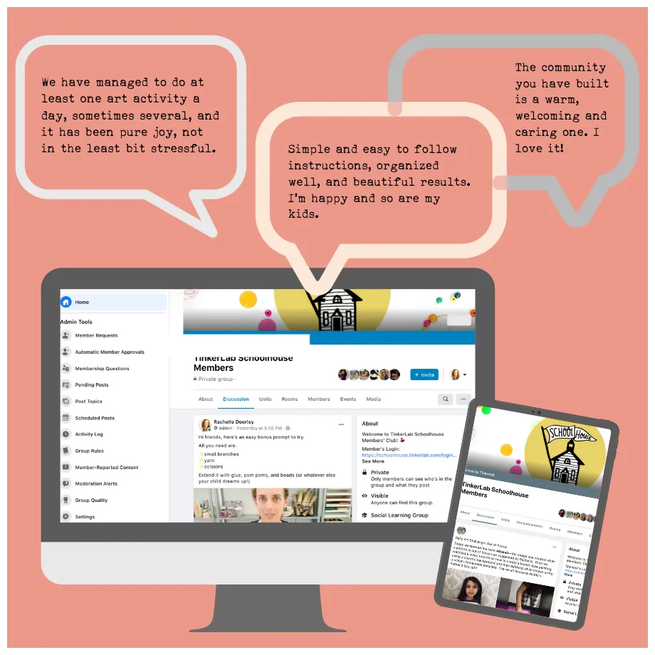 TinkerLab Schoolhouse: Creative Experiments for Little Makers