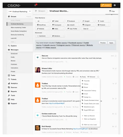 Viralheat Joins The Cision Family | Vuelio
