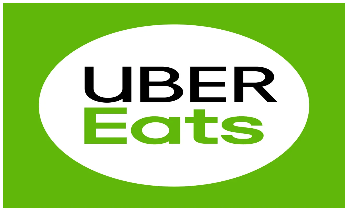 Uber eats logo on green editorial logo vector 18970057