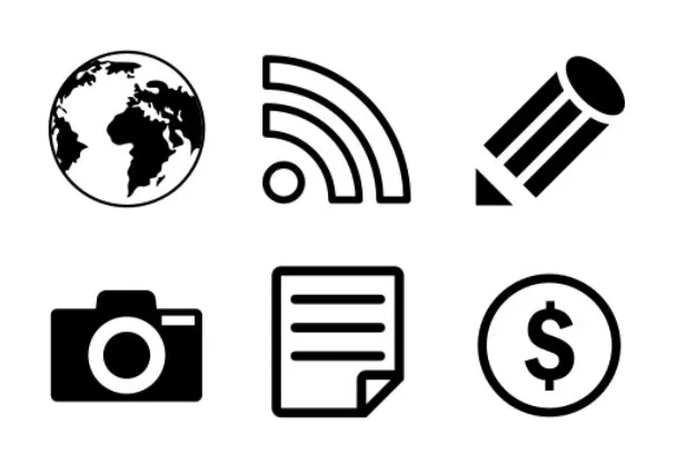 Creative ui icons by icon junction