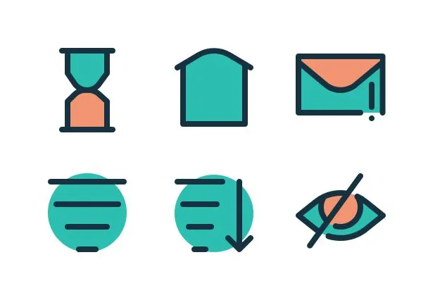 Basic ui icons by kantor tegalsari printable coloring page
