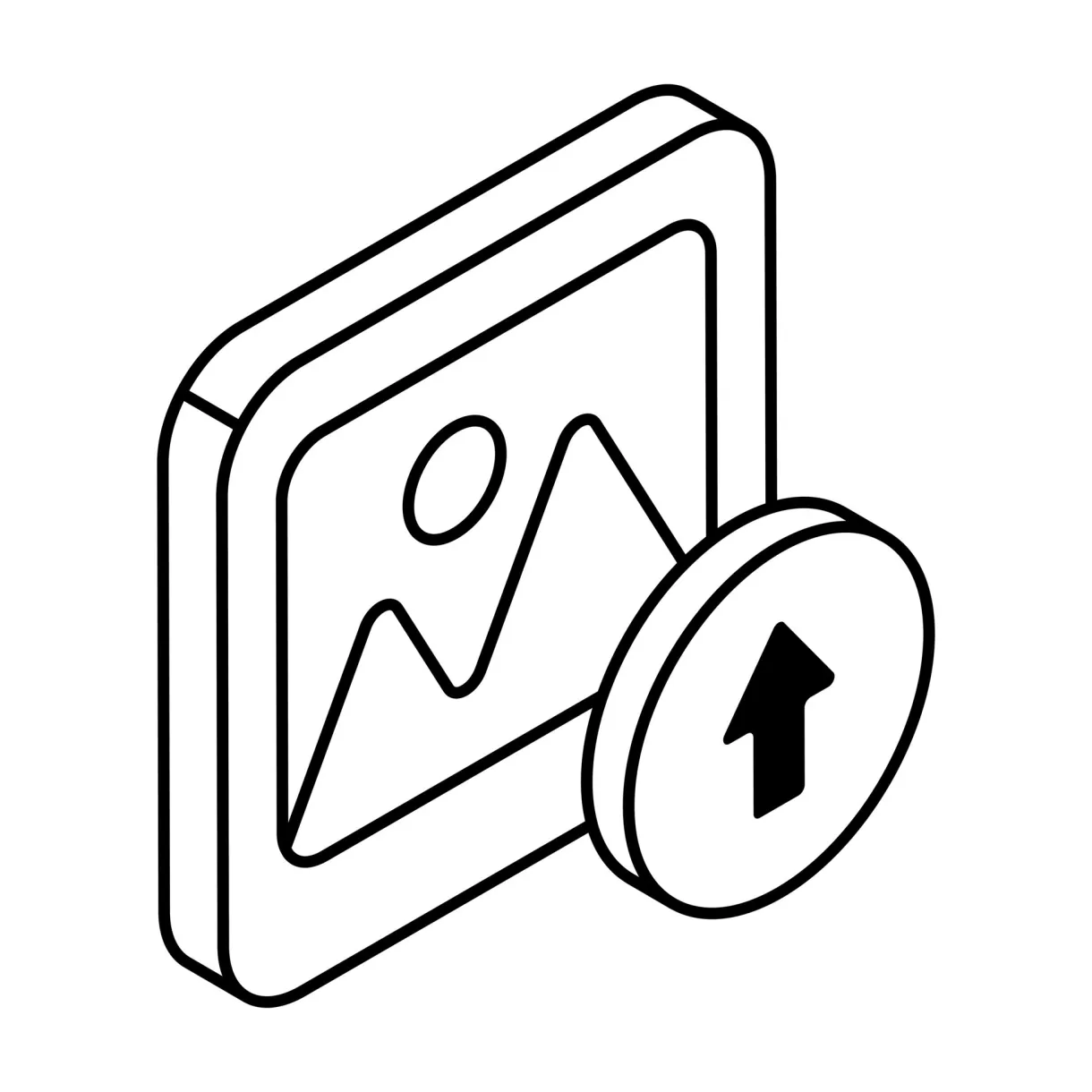 Upload icon, editable vector 23505952 vector art at vecteezy