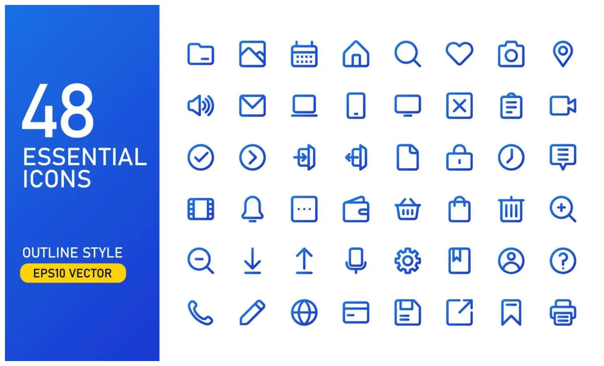 Art, icons, and graphics for