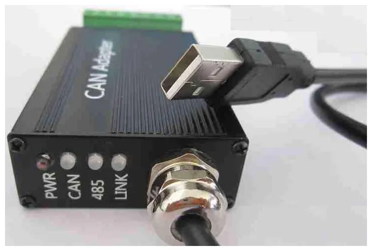 工业级usb至rs485总线协议转换器 usb转rs485串口连接线_工业通讯_华启智能