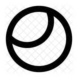 Hue Icon - Download in Line Style