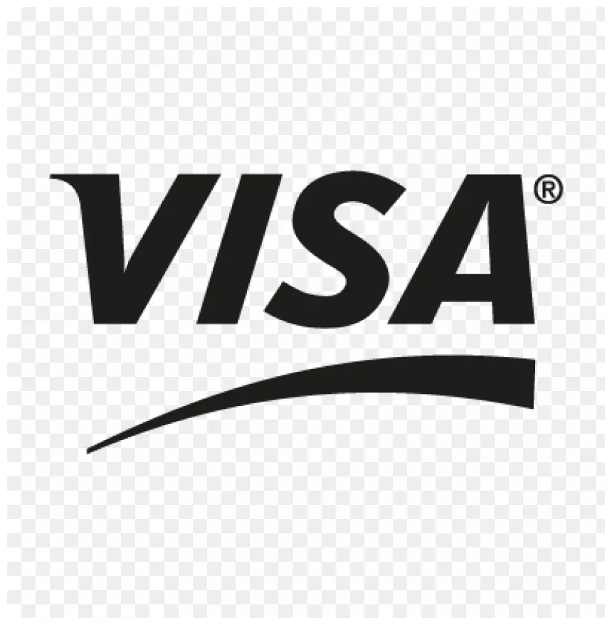 Download visa black vector logo free download png - Free PNG Images