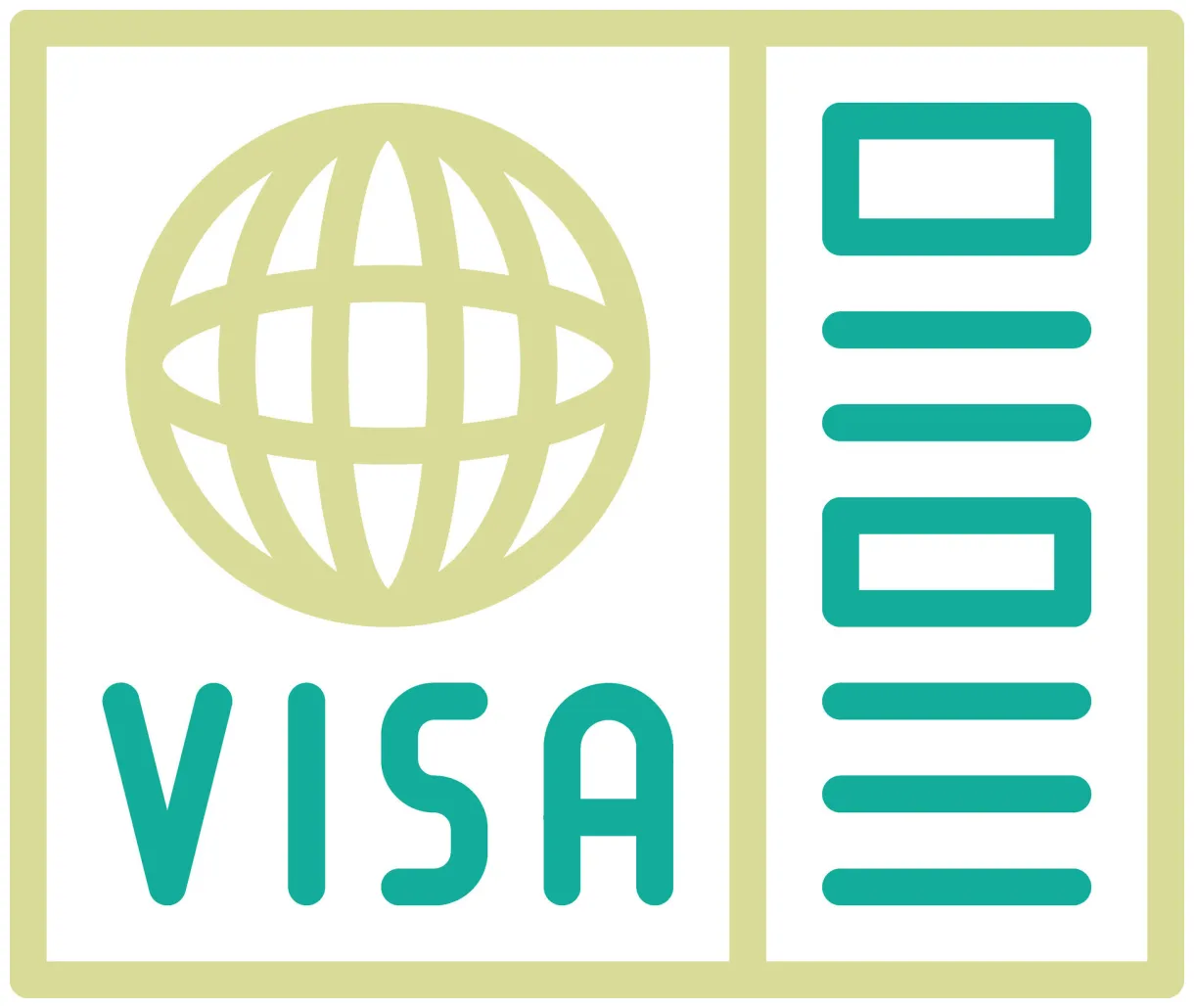 Visa Vector Icon 37056823 Vector Art at Vecteezy