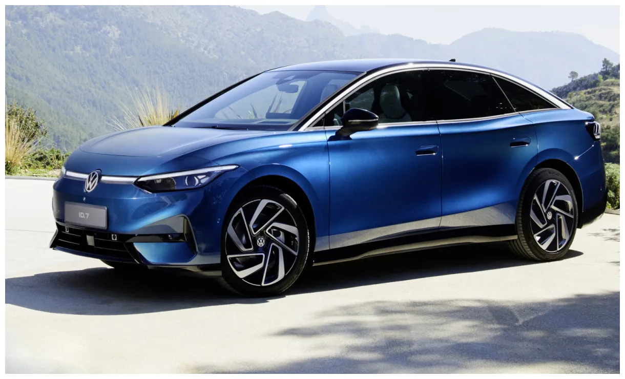 Volkswagen ID.7 Electric Sedan Revealed: All The Details On VW's New EV