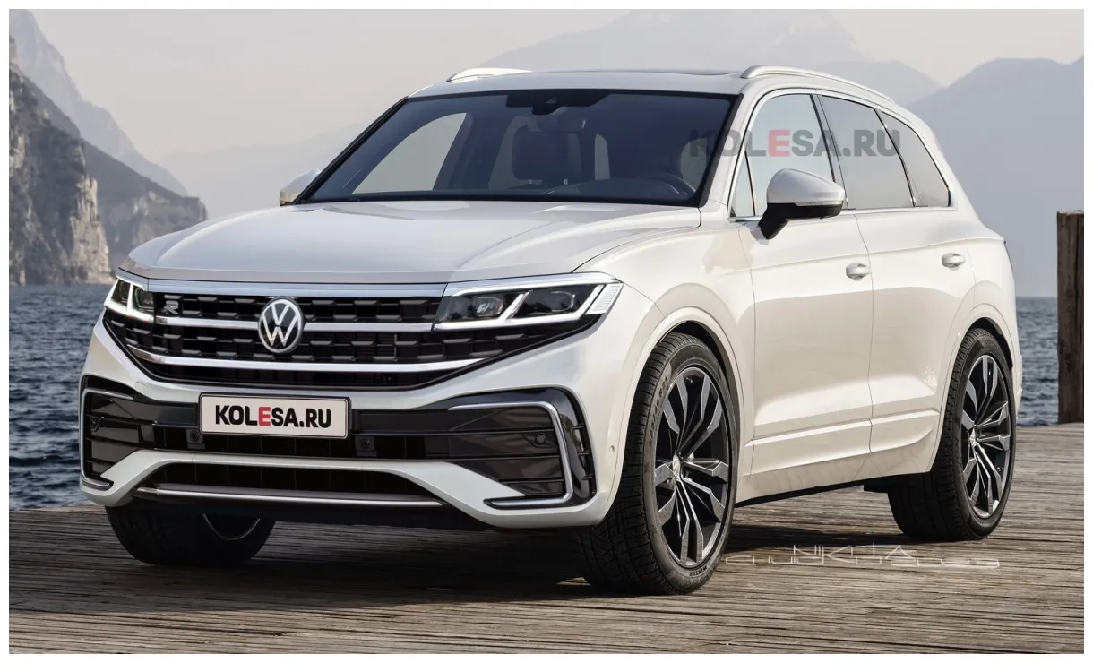 2024 Volkswagen Touareg Puts On Some Digital Makeup, Do You Like the