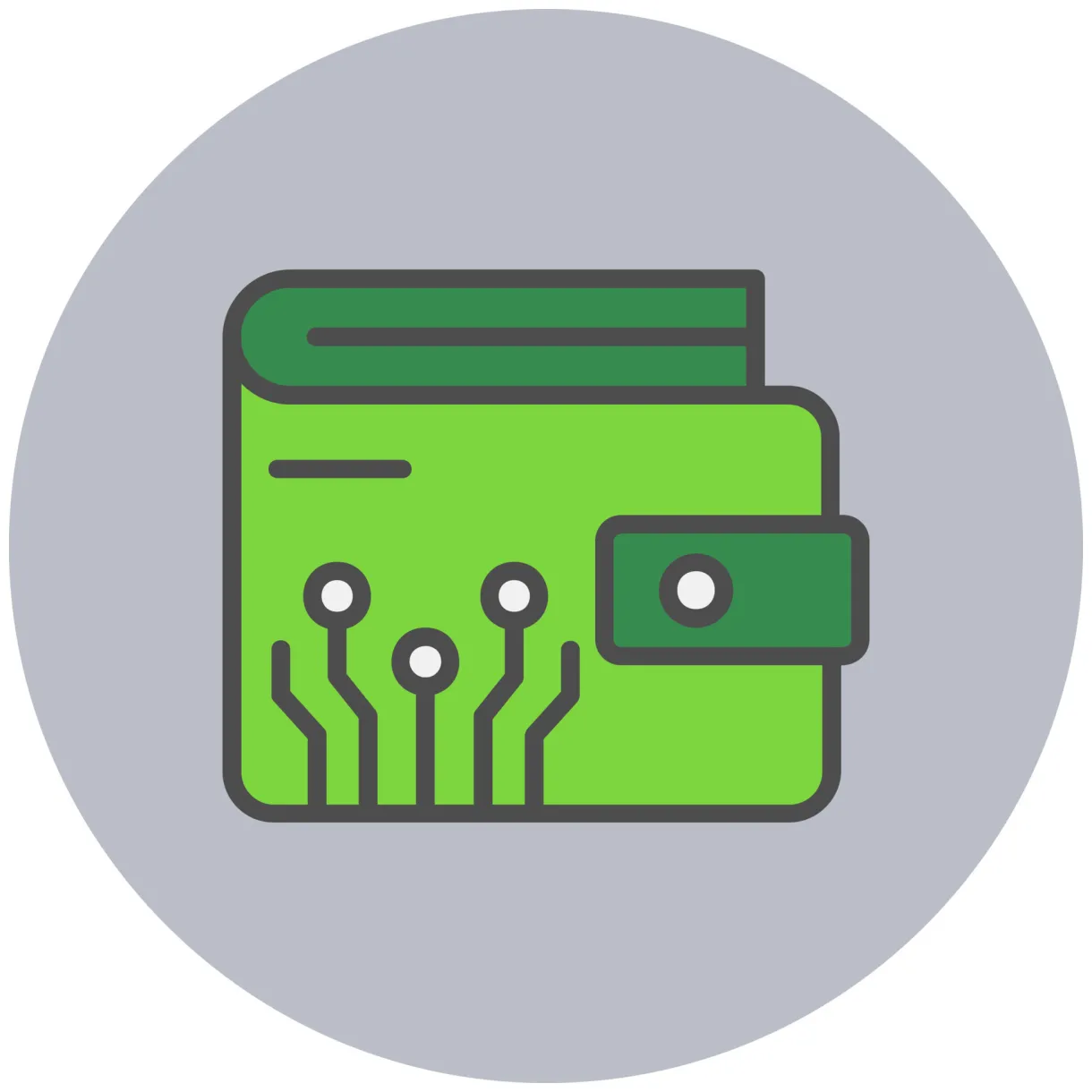 Wallet vector icon 16418037 vector art at vecteezy