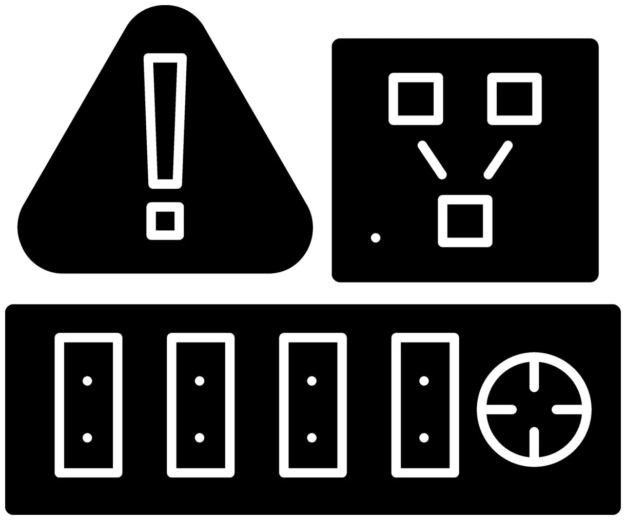 Warning vector icon design 30600228 vector art at vecteezy