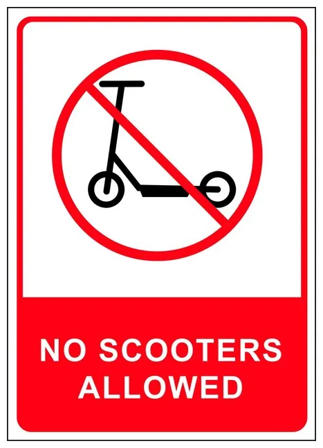 Premium vector scooter printable coloring page