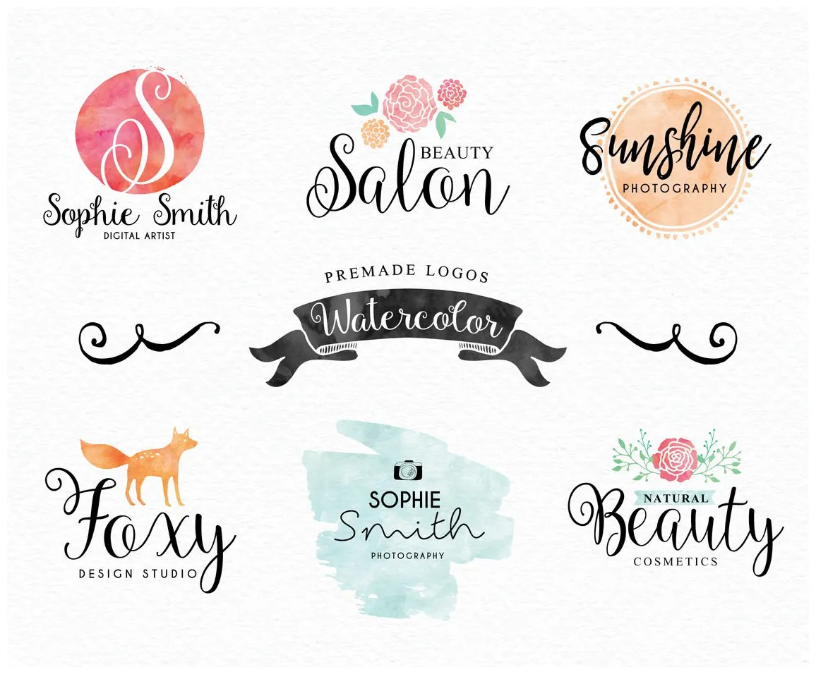 Watercolor logo vector at vectorified collection of watercolor