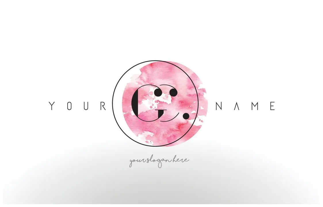 Watercolor logo vector art, icons, and graphics for