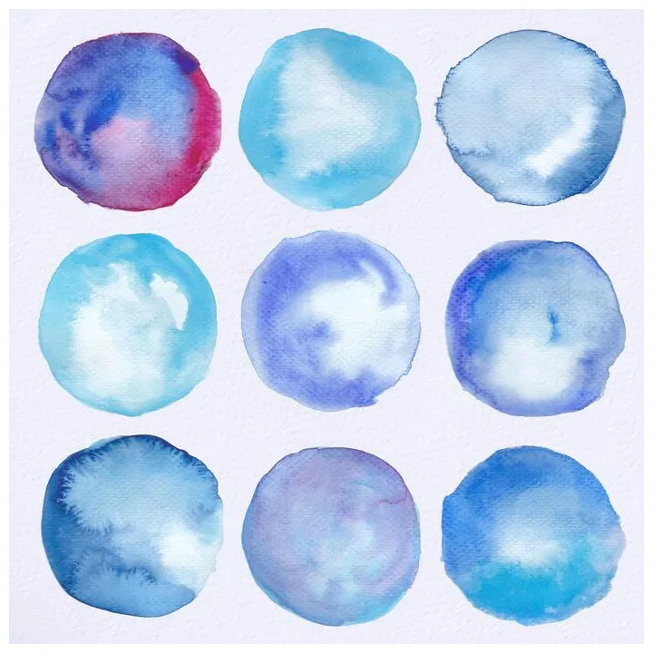 Watercolor logo vector art, icons, and graphics for