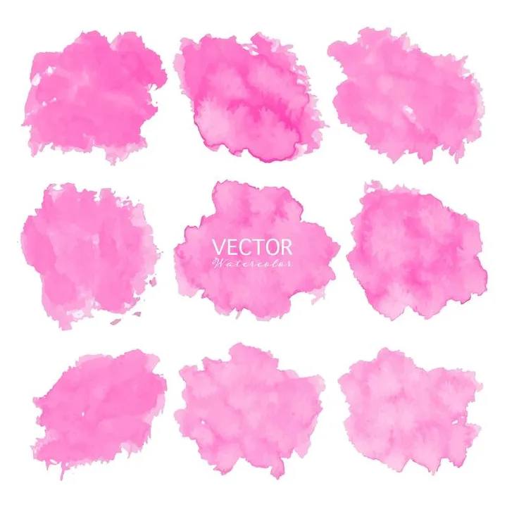 Watercolor logo vector art, icons, and graphics for