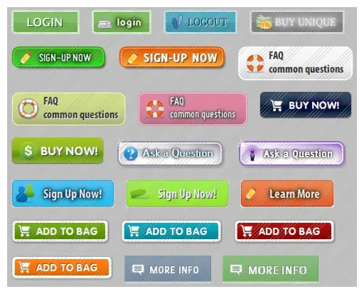Free website buttons samples free-buttons a few clicks to