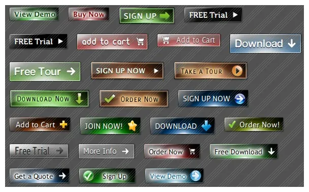 Free buttons free web buttons create pure css rollover web